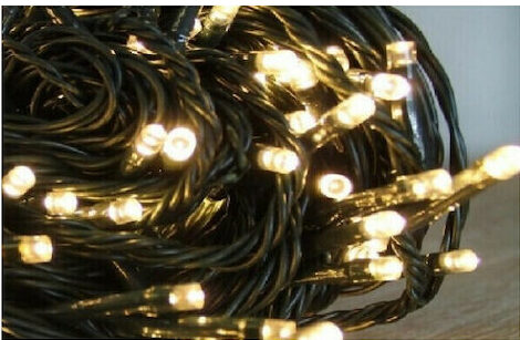 180 Λαμπάκια LED 9μ. Θερμό Λευκό σε Σειρά